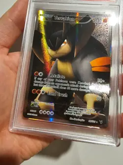 PSA 10 Terrakion Full Art 99 BW Noble Victories Pokemon Card 2011 - Image 5