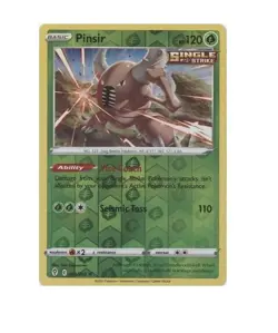 Pinsir 001/203 Reverse Holo SWSH Evolving Skies Rare Pokemon Card MINT - Image 1
