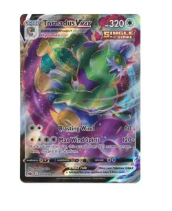 Tornadus VMAX 125/198 SWSH Chilling Reign Full Art Pokemon Card NM - Image 1