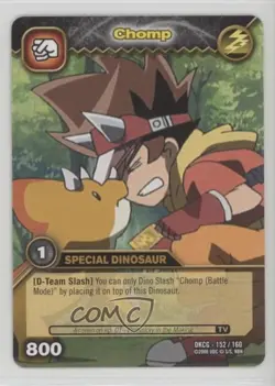 2008 Dinosaur King Trading Card Game Series 1: Chomp #DKCG-152 - Image 1