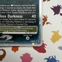 Darkrai LV.X DP19 Diamond and Pearl Promo Holo Card - Image 4