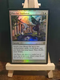 Plea for Guidance FOIL - Born of the Gods - Rare - NM - MTG - Image 1