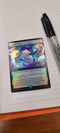 Herald's Horn (NM) Foil Buy-a-Box Promo, Final Fantasy MtG - Image 1