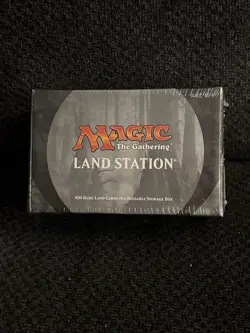Magic The Gathering Land Station 2017 Reusable Storage Box Sealed New - Image 1