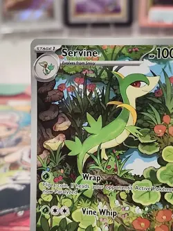 Servine Illustration Rare 088/086 Black Bolt Pokemon TCG, Freshly Packed - Image 2