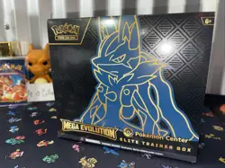 Pokemon TCG Mega Evolution Pokemon Center ETB Lucario NEW SEALED Clean Wow! - Image 1