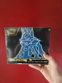 Pokemon TCG Mega Evolution Pokemon Center ETB Lucario NEW SEALED - Image 1