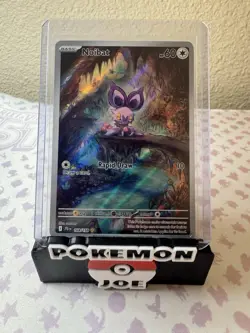 Pokemon Noibat 169/159 Illustration Rare Full Art Journey Together Near Mint - Image 1