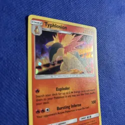 Typhlosion SM185 Black Star Promo Holo NM Pokemon Card - Image 2