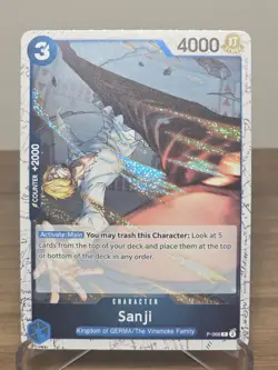 Sanji (Pirate Foil) - P-068 - The Best Vol. 2 - ONE PIECE Card - English - Image 1