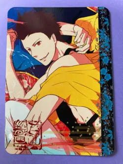 Samurai Warlord Sengokukenran-Choco Card Tokugawa Ieyasu Solo Pin-Up Art Japan - Image 1