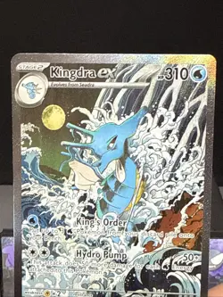 Pokemon Card Kingdra EX SVP 131 Black Star Promo Shrouded Fable Near Mint - Image 2