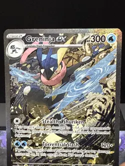 Pokemon Card Greninja EX SVP 132 Black Star Promo Alternate Art Near Mint - Image 2