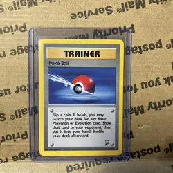Poke Ball 121/130 Base Set 2 - Common Pokemon Card - NM - Image 1