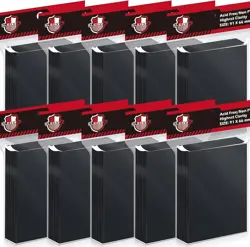 1000 Pcs Black Card Sleeves Toploaders for Trading Card, Matte 1000PCS, - Image 1