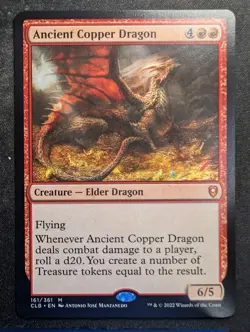 Ancient Copper Dragon - Commander Legends: Battle for Baldur's Gate (MTG) - Image 1