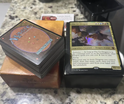 MTG The-Ur Dragon Commander Deck - Used maybe 3 time. - Image 1