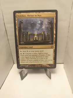 MTG Nykthos, Shrine to Nyx From Theros Regular Finish NM - Image 1