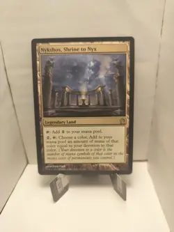 MTG Nykthos, Shrine to Nyx From Theros Regular Finish NM - Image 5