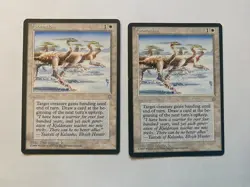 2x Magic The Gathering MTG - Formation - Ice Age Light Play LP - Image 1