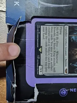 MTG WARHAMMER 40K NECRON DYNASTIES COMMANDER - Image 2