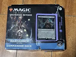 MTG WARHAMMER 40K NECRON DYNASTIES COMMANDER - Image 5