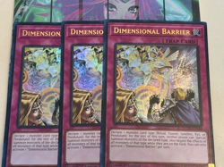Yugioh 3x Dimensional Barrier DUDE-EN048 Duel Devastator Ultra Rare 1st Ed NM - Image 1