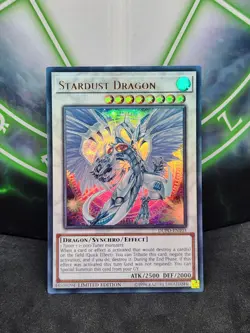 Yugioh Stardust Dragon DUPO-EN103 Ultra Rare NM - Image 1