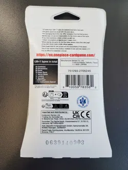 One Piece AWAKENING OF THE NEW ERA English Sleeved Booster Pack Sealed 12-Cards - Image 2