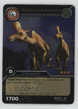 2008 Dinosaur King Trading Card Game Series 2: Colossal Team Battle #DKTB-031 - Image 1