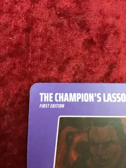 BO JACKSON BATTLE ARENA CARD ~ "THE CHAMPION'S LASSO ~ 0 COST ~ #PL-74 - Image 2