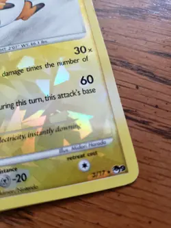 Raichu LV.39 3/17 Reverse Holo Rare LP Pokemon Card - Image 4