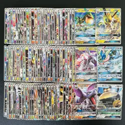 100 GX RR Holo Full Arts Lot Set Pokemon Japanese Cards W200 - Image 1