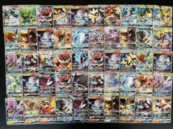 100 GX RR Holo Full Arts Lot Set Pokemon Japanese Cards W200 - Image 2