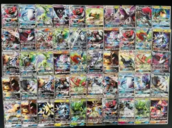 100 GX RR Holo Full Arts Lot Set Pokemon Japanese Cards W201 - Image 3
