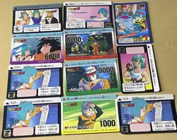 Dragon Ball Z Amada PP Card Lot 11 Vintage 1990s Bulma Capsule Corp Holo - Image 1
