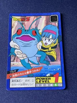 Dragon Ball Z Amada PP Card Lot 11 Vintage 1990s Bulma Capsule Corp Holo - Image 5