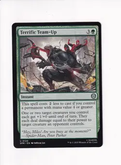 MAGIC THE GATHERING MTG MARVEL'S SPIDER-MAN TERRIFIC TEAM-UP - Image 1