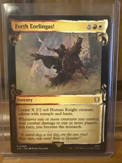 Forth Eorlingas! (Showcase Scrolls) Commander: the Lord of the Rings: Tales... - Image 1