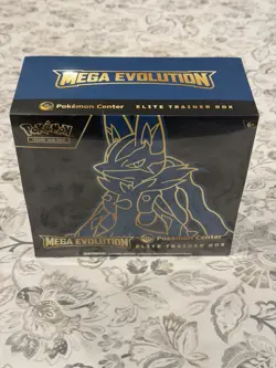 Pokemon Mega Evolution Pokemon Center ETB Set And Enhanced Booster Box SEALED - Image 5
