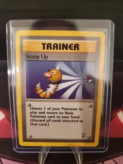 Scoop Up 078/102 Pokemon TCG Base Set 2 Non Holo Rare LP/MP - Image 3