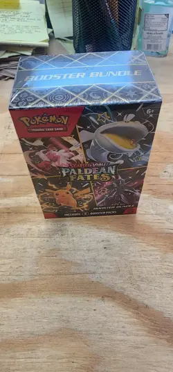 Pokemon TCG Scarlet & Violet Paldean Fates Booster Bundle -FACTORY SEALED- - Image 1