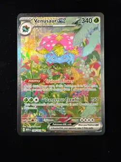 2023 Pokemon Venusaur Ex SIR 198/165 Scarlet & Violet 151 English Near Mint - Image 1