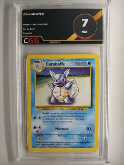 Carte pokemon Carabaffe (BS 42) Set de base CGG 7 FRANCAIS 25350113 - Image 1
