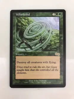 Whirlwind MTG Magic the Gathering Card NM Near Mint Urza's Saga - Image 1