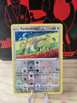 115/172 Farfetch'd : Reverse Holo Card : Pokemon TCG SWSH09 Brilliant Stars - Image 1