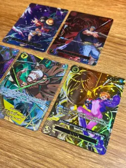 4 Set SP Monkey D. Luffy/Ben Beekman/Shanks/Law/Lilith ONE PIECE CARD JAPANESE - Image 2