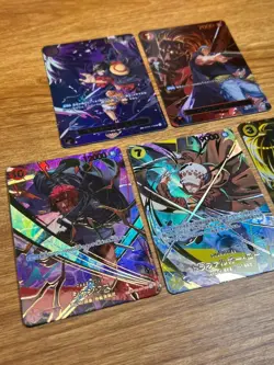 4 Set SP Monkey D. Luffy/Ben Beekman/Shanks/Law/Lilith ONE PIECE CARD JAPANESE - Image 3