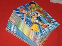 Pokemon Topps The 1st Movie Complete 72 Cards Mewtwo Pikachus Vacation NO FOILS - Image 1