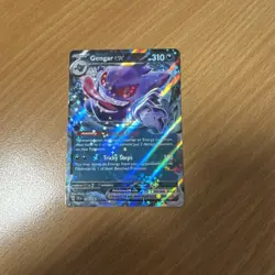 Pokemon Card Gengar ex 104/162 Temporal Forces Double Rare NM/M - Image 1
